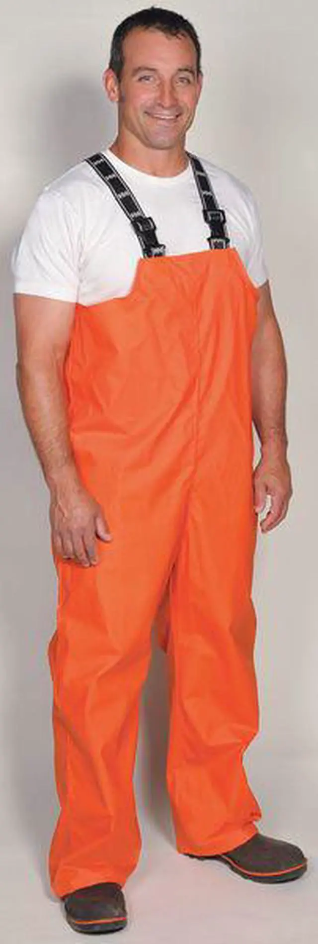Alt view image 4 of 4 - HELLY HANSEN 70529_290-L Rain Bib Overall, Polyester, 32 in Inseam, 33 in to 34