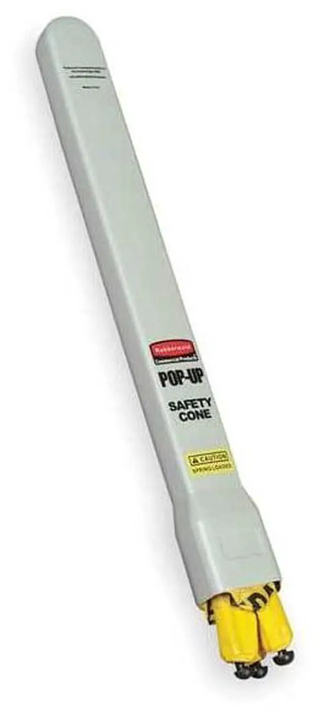 Alt view image 12 of 12 - Rubbermaid Commercial Cones,Safety,20",Caution 9S00 YEL