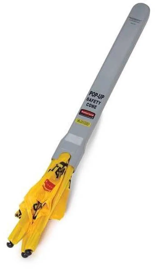Alt view image 11 of 12 - Rubbermaid Commercial Cones,Safety,20",Caution 9S00 YEL