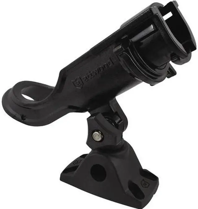 Alt view image 6 of 7 - ATTWOOD MARINE ATTWOOD HEAVY DUTY ADJUSTABLE ROD HOLDER WITH COMBO MOUNT 5009-4