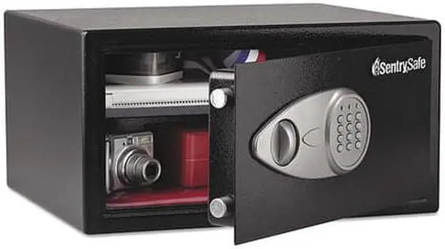 Alt view image 8 of 11 - Sentry Electronic Lock Security Safe 1.0 ft3 16 15/16w x 14 9/16d x 8 7/8h Black