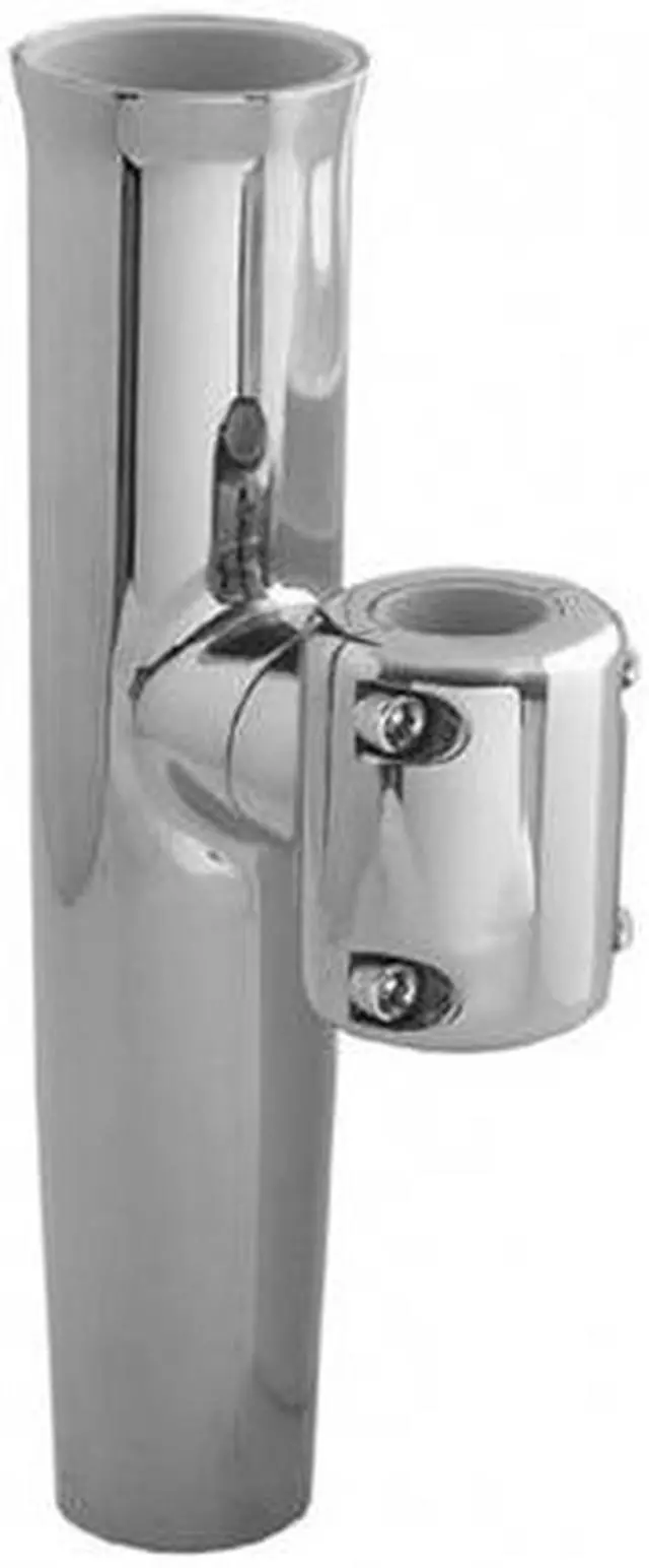Alt view image 5 of 6 - TACO STAINLESS STEEL CLAMP-ON ADJUSTABLE ROD HOLDER