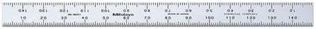 Alt view image 3 of 3 - MITUTOYO 182-211 Flexible Rule,SS,150 x 12.7mm,1mm,0.5mm
