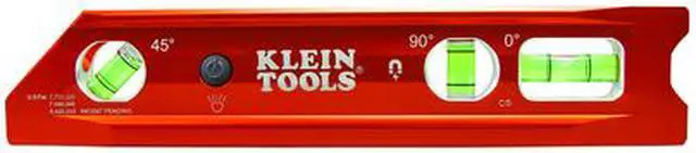Alt view image 6 of 12 - Klein Tools 935RBLT Lighted Torpedo Billet Level, REM