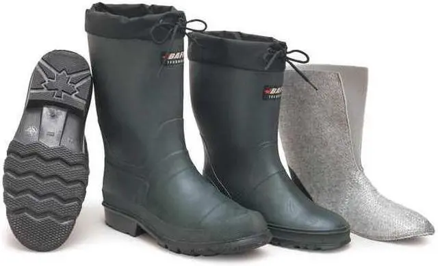 Alt view image 3 of 8 - BAFFIN 8562-0000-394 Men's Hunter (PLN) Rubber Boot, Plain Toe, 13" Height,