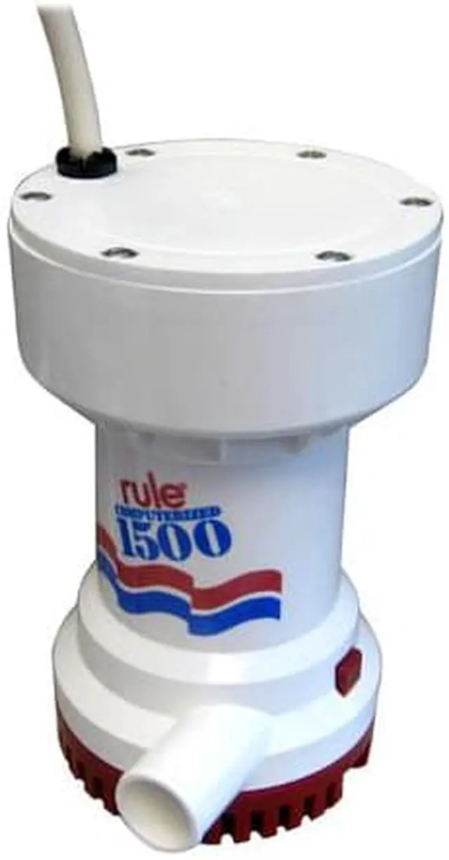 Alt view image 4 of 6 - RULE 1500 GPH AUTOMATIC BILGE PUMP