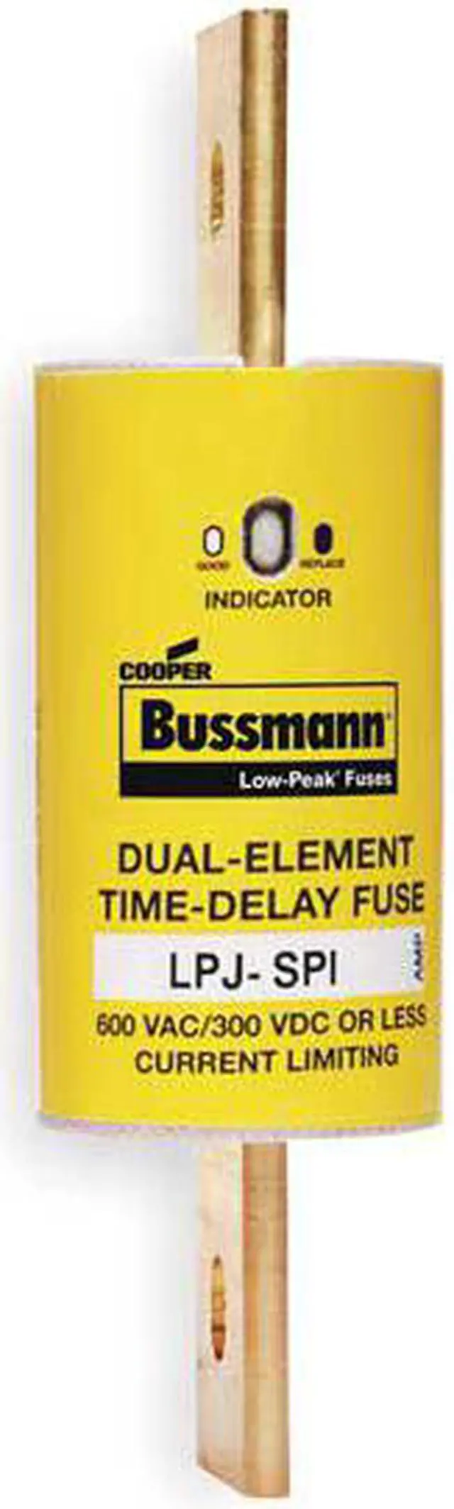 Alt view image 2 of 2 - EATON BUSSMANN LPJ-175SPI UL Class Fuse, J Class, Time-Delay, 175A, 600V AC,