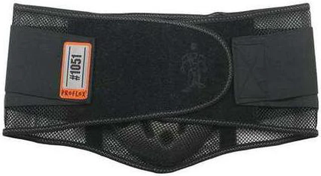 Alt view image 5 of 6 - ERGODYNE 20187 Proflex Mesh Back Support W/Lumbar Pad 2Xl