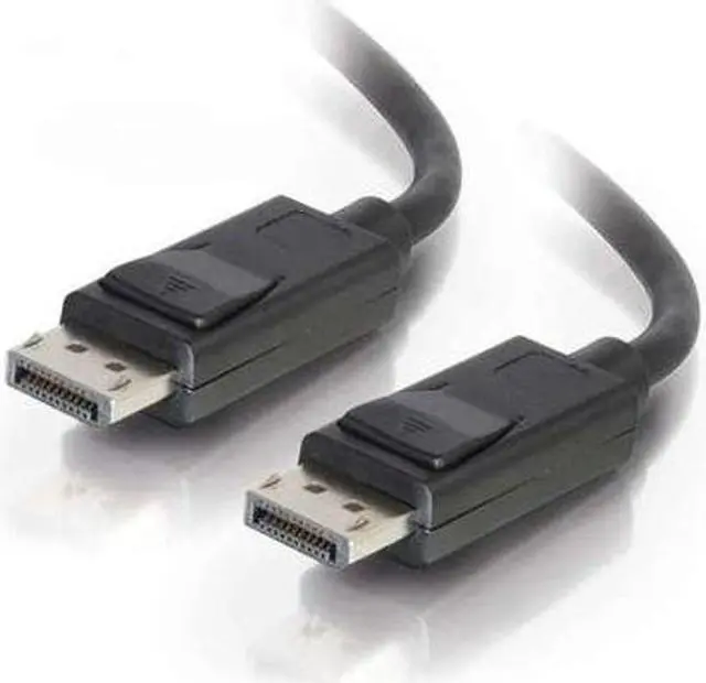 Alt view image 5 of 7 - C2G 54425 DisplayPort Cable with Latches M/M, 8K UHD Compatible - Digital Audio Video, Black (30 Feet, 9.14 Meters)