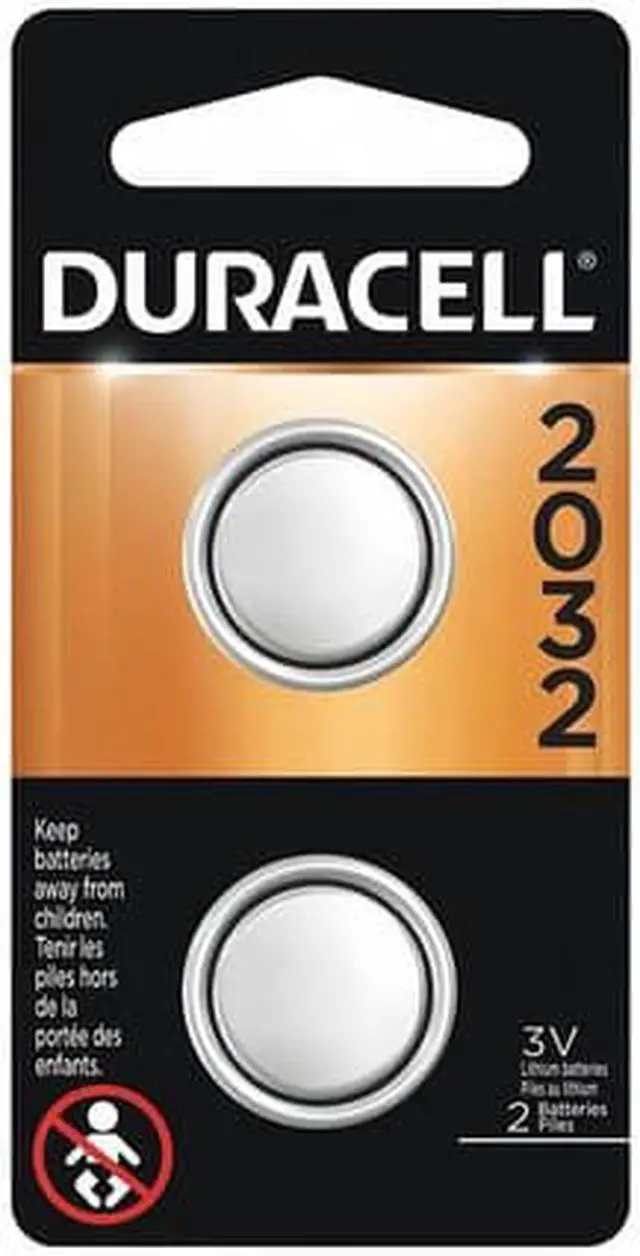 Alt view image 18 of 20 - DURACELL DL2032B2PK Coin Cell,2032,Lithium,3V,PK2