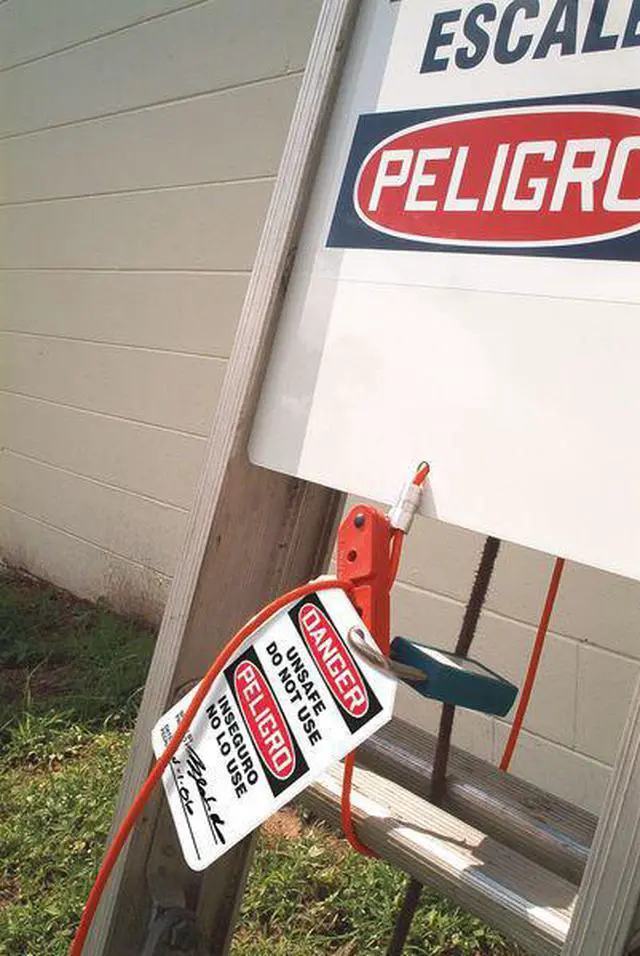 Alt view image 6 of 6 - Ladder Climb Preventer, 8