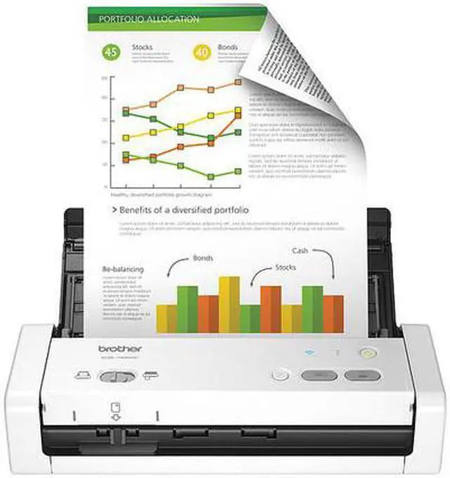 Alt view image 18 of 20 - Brother International - ADS-1250W - Brother ADS-1250W Wireless Compact Desktop Scanner - 25 ppm (Mono)