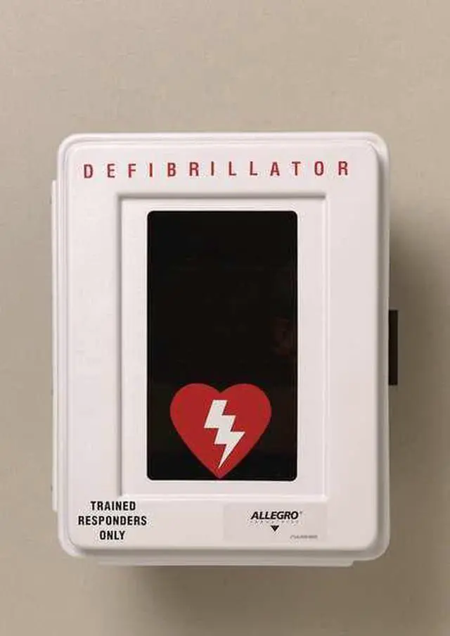 Alt view image 4 of 5 - ALLEGRO 4400-D Defibrillator Storage Cabinet,Wall Mount