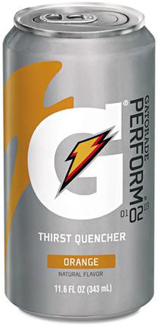 Alt view image 3 of 5 - Thirst Quencher Can Orange 11.6oz Can 24/Carton QUA00902