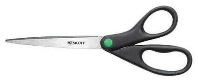 Alt view image 5 of 10 - Westcott KleenEarth Recycled Scissors Black 9" Long 13138