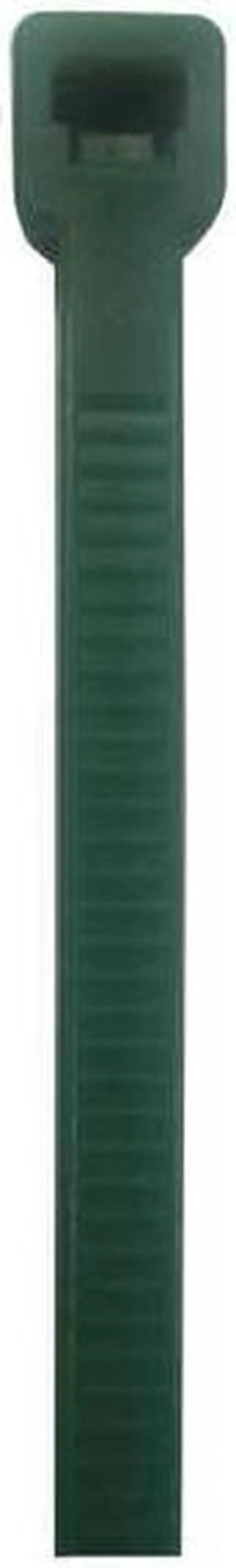 Alt view image 2 of 2 - POWER FIRST 36J223 Cable Tie, 8 in L, 1-15/16 in Max Bundle Dia., Green, Nylon