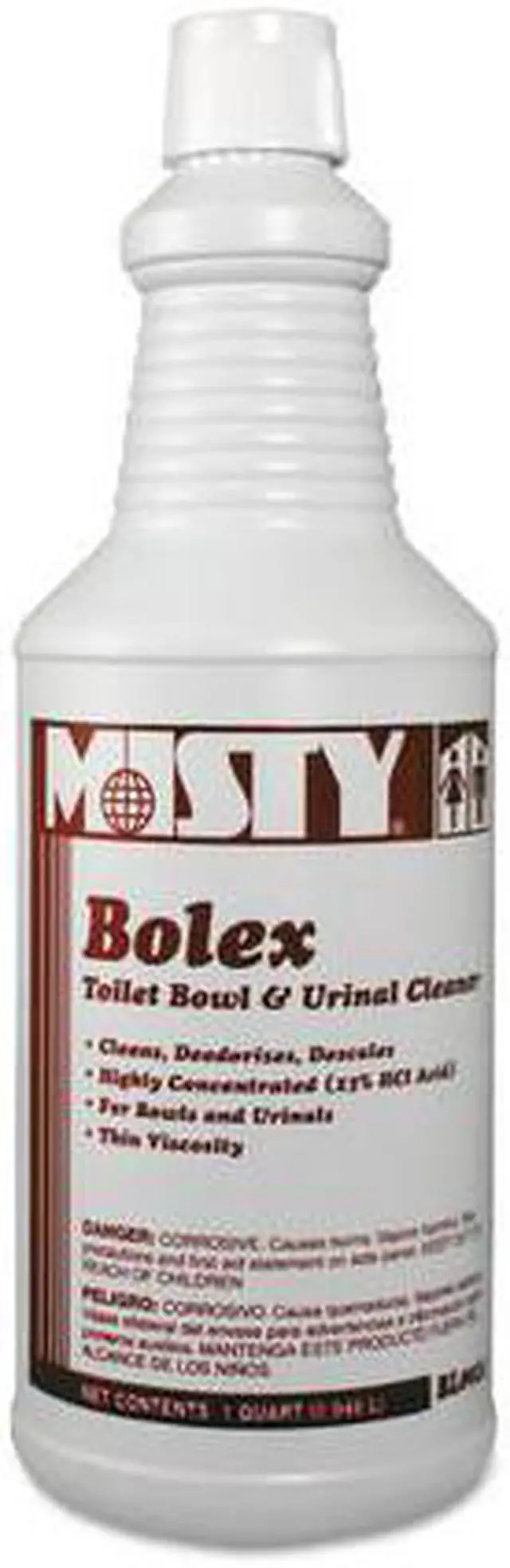 Alt view image 2 of 5 - Bolex 23 Percent Hydrochloric Acid Bowl Cleaner Wintergreen 32oz 12/Carton