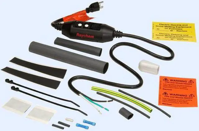 Alt view image 4 of 5 - RAYCHEM 171527-000 Plug In Cord Set, For Use With 120V WinterGard Heating