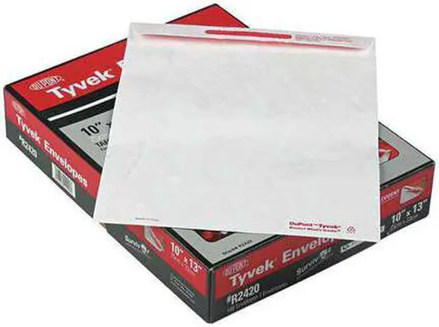 Alt view image 4 of 13 - Quality Park Advantage Flap Stik Tyvek Mailer 10 x 13 White 100/Box R2420