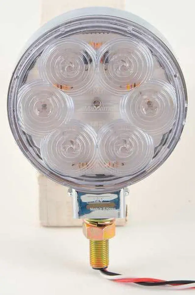 Alt view image 7 of 7 - MAXXIMA M42341RYCL S/T/T/Park Light,LED,Amber/Red,4-5/16Dia