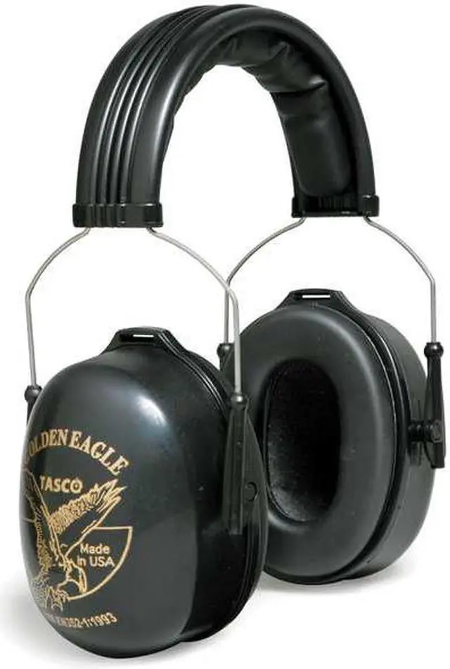 Alt view image 3 of 6 - Tasco 29dB Over-the-Head Ear Muffs, Black   2950