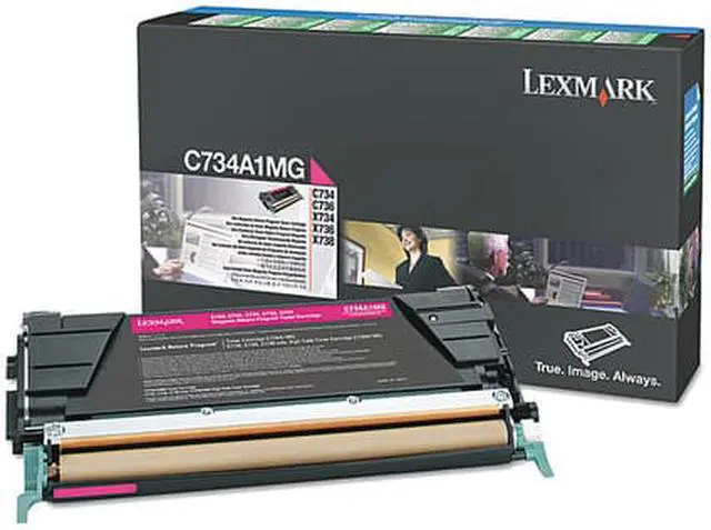 Alt view image 9 of 16 - LEXMARK C748H1MG C/X748 10K MAGENTA TONER (RP)