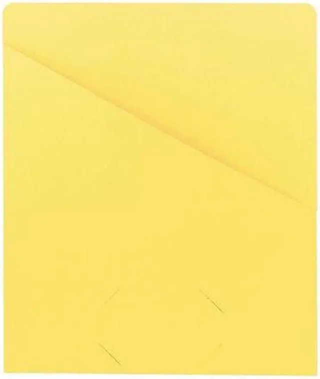 Alt view image 7 of 20 - Smead Slash Jacket 9-3/4"x11-1/2" 25/PK 11 Pt Yellow 75434