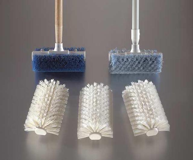 Alt view image 5 of 5 - TOUGH GUY 2KVF7 5" Replacement Scrub Brush Head, Nylon