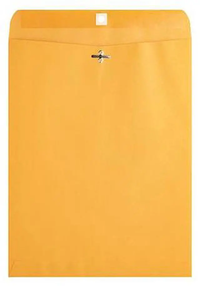 Alt view image 9 of 14 - Business Source 36665 Heavy-Duty Clasp Envelope, Clasp - #97 (10" x 13") - 28 lb - Kraft - 100/Box , 1 Box