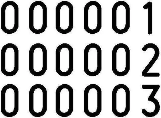 Alt view image 4 of 6 - COSCO 038731 Self-Ink Number Machine Stmp, 18 Font