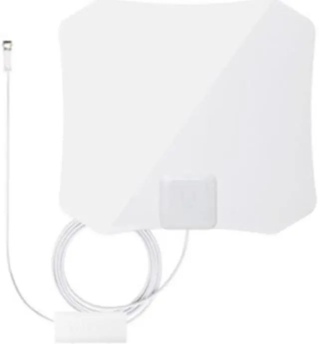 Alt view image 17 of 19 - ANTOP Digital Indoor HDTV Antenna 30-45 Mile Range w/Smartpass Amplifier