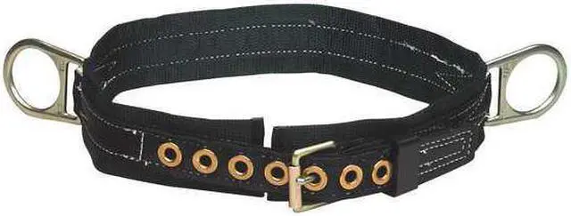 Alt view image 4 of 6 - HONEYWELL MILLER 123N/LBK Body Belt, 1 D-Rings, Back Location, Stainless Steel,