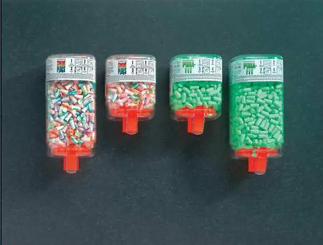 Alt view image 8 of 10 - Ear Plugs, 33dB, W/o Cord, Univ, PK500