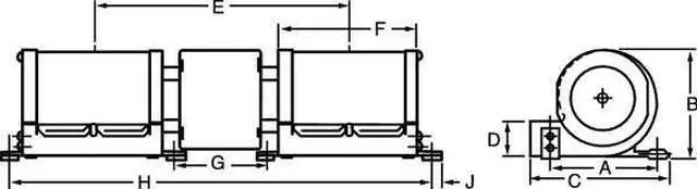 Alt view image 4 of 4 - Low Profile Blower, 115 Volt