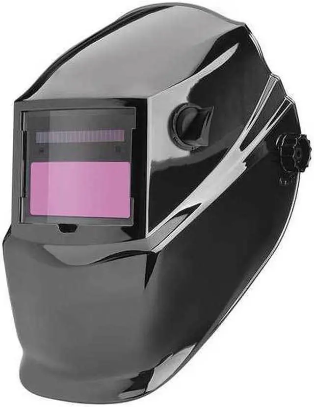 Alt view image 4 of 4 - WESTWARD 33N556 Auto Dark Welding Helmet, 4, 9-13, Black
