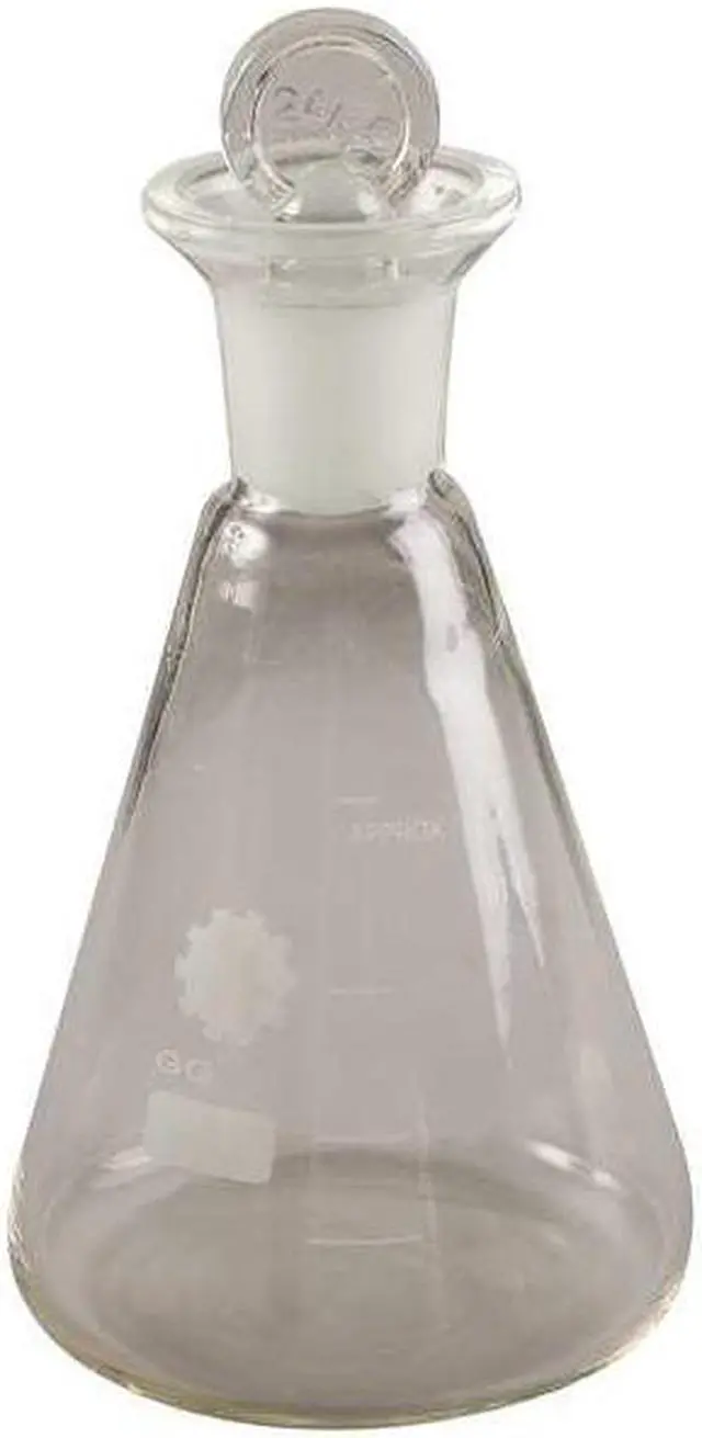 Alt view image 2 of 2 - ZORO SELECT 5YHR8 Iodine Flask,Wide Spout250 mL,PK12 (Formerly Lab Safety