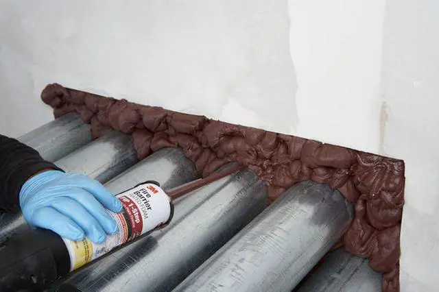 Alt view image 3 of 5 - 3M™ Fire Barrier Rated Foam, FIP 1-Step, 12.85 fl oz Cartridge, 6/case