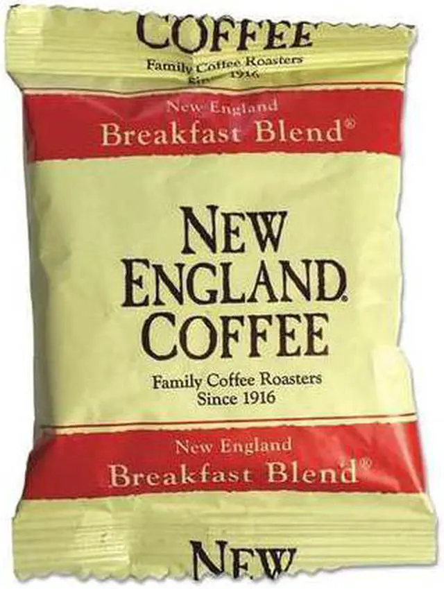 Alt view image 2 of 3 - NEW ENGLAND COFFEE 026260 Coffee Packs,Breakfast Blend,PK24