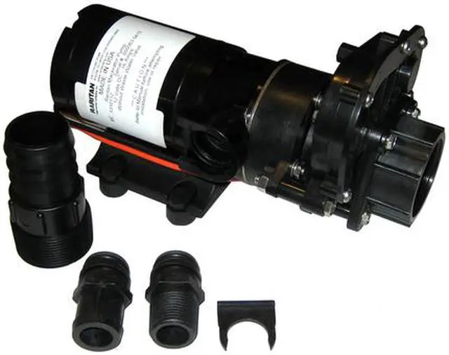 Alt view image 4 of 7 - RARITAN ENGINEERING RARITAN MACERATOR PUMP 12VDC W/ WASTE VALVE 5310112
