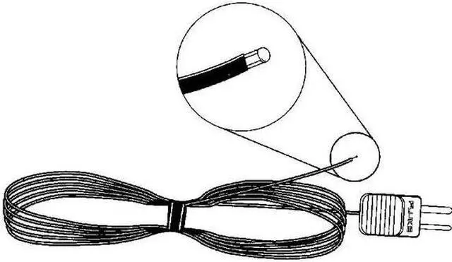 Alt view image 7 of 7 - FLUKE Fluke-80PK-1 Bead Wire Temp Probe,-40 to 500 Deg F