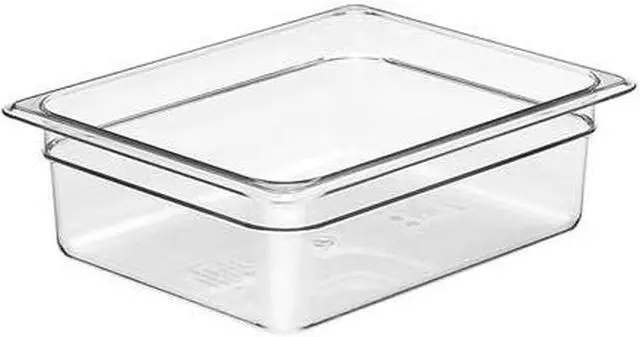 Main image of CAMBRO CA24CW135 Food Pan,Half Size, Clear,PK6