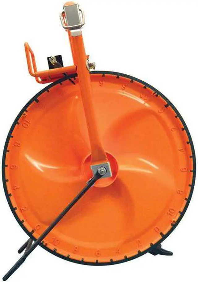 Alt view image 8 of 8 - Measuring Wheel, Pro, 4 Ft, Solid, 99,999 Ft