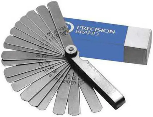 Alt view image 2 of 2 - PRECISION BRAND 19821 Feeler Gauge,High Carbon Steel,Assort.
