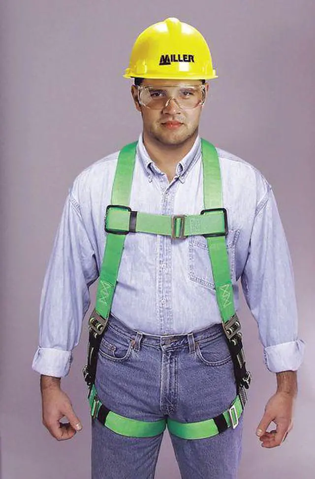 Alt view image 3 of 5 - HONEYWELL MILLER P950/S/MGN Duraflex Python(R) Full Body Harness, S/M, 400 lb.,