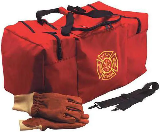 Alt view image 6 of 9 - ERGODYNE GB5005 Duffel Bag, Nylon, 30 in L, 15 in W, Red