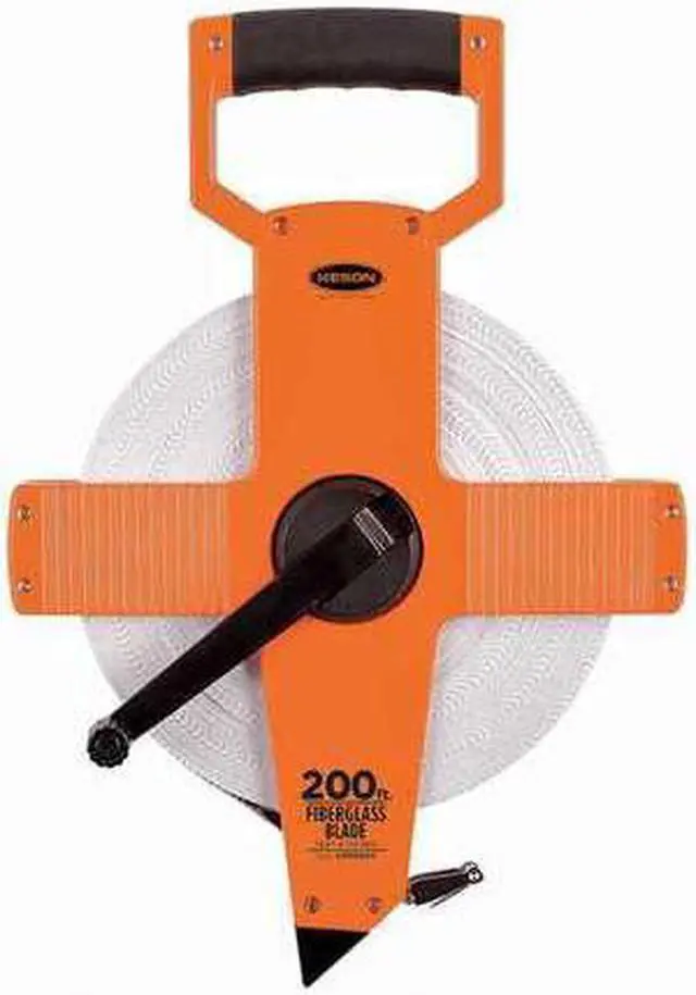 Alt view image 4 of 10 - Fiberglass 200 ft. SAE Engineers Long Tape Measure