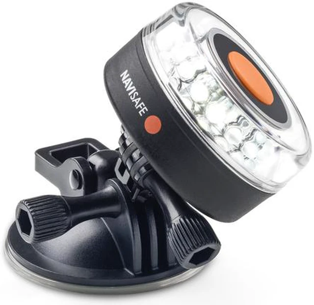 Alt view image 2 of 5 - NAVISAFE ALL-WHITE 5 MODE 360 DEGREE 2NM W/SUCTION BASE