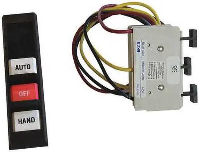 Alt view image 3 of 4 - Eaton Push Button Kit,Hand-Off-Auto,NEMA 1  C400GK3