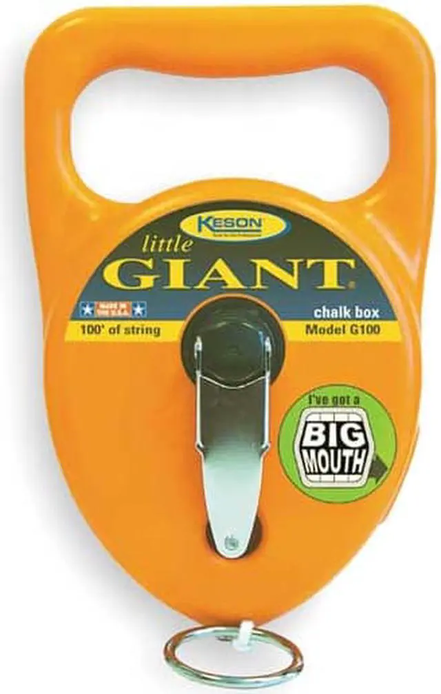 Alt view image 5 of 6 - Keson Industries G100 100-Foot Chalk Line Reel Abs Case - Each