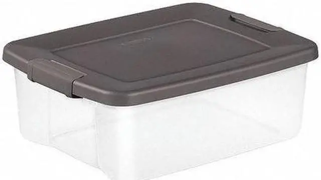 Alt view image 8 of 9 - Shelf Tote 25 Quart By Sterilite